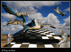 Chess III ; Victory round... by Dray Van Beeck 